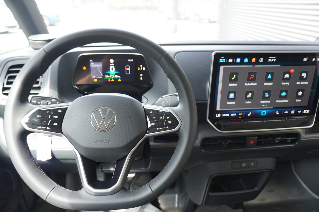 Volkswagen ID. Buzz Cargo ID. Buzz Cargo 286 pk ID. Buzz Cargo 286 pk, Anniversary, Achteruitrijcamera, Bijrijdersbank, Navigatie, Achterklep met ruit, Trekhaak 15