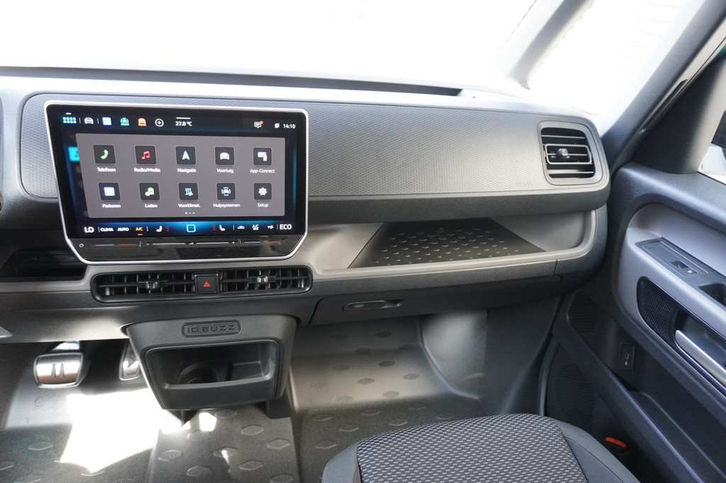 Volkswagen ID. Buzz Cargo ID. Buzz Cargo 340 pk 4-Motion, Anniversary Edition, Glass look panelen, Frontlip, Ondergrille hoogglans zwart, Navigatie, Achterdeuren zonder ruit, Trekhaak 15