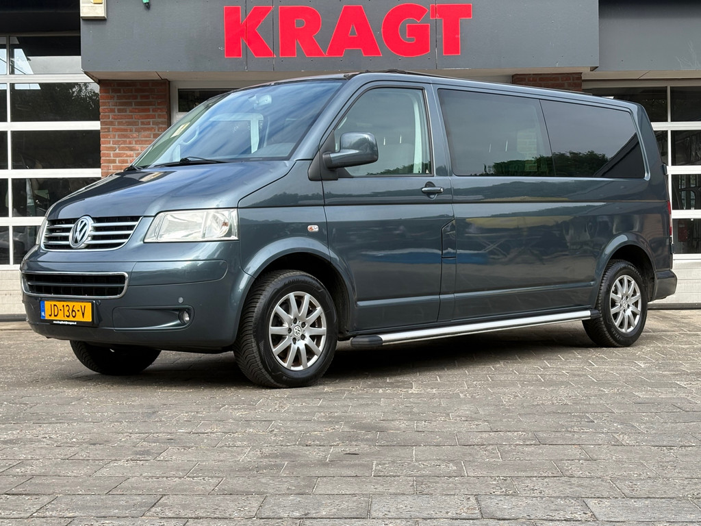 Volkswagen TRANSPORTER 2.5 TDI AUTOMAAT |Camper|5 zitplaatsen|Automaat|airco|cruise|hefdak|keukenblok|achteruitrijcamera|trekhaak