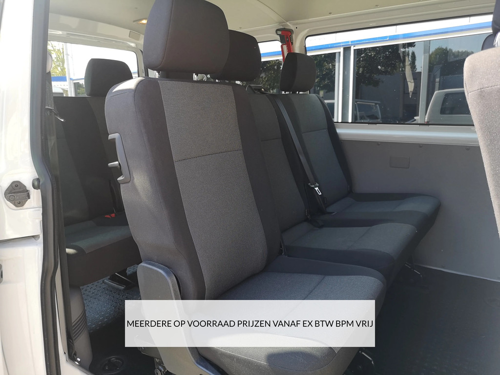 Volkswagen Transporter 2.0 L1H1 9PERSONEN/PRIJS EX BTW BPM VRIJ / 35X OP VOORRAAD 11