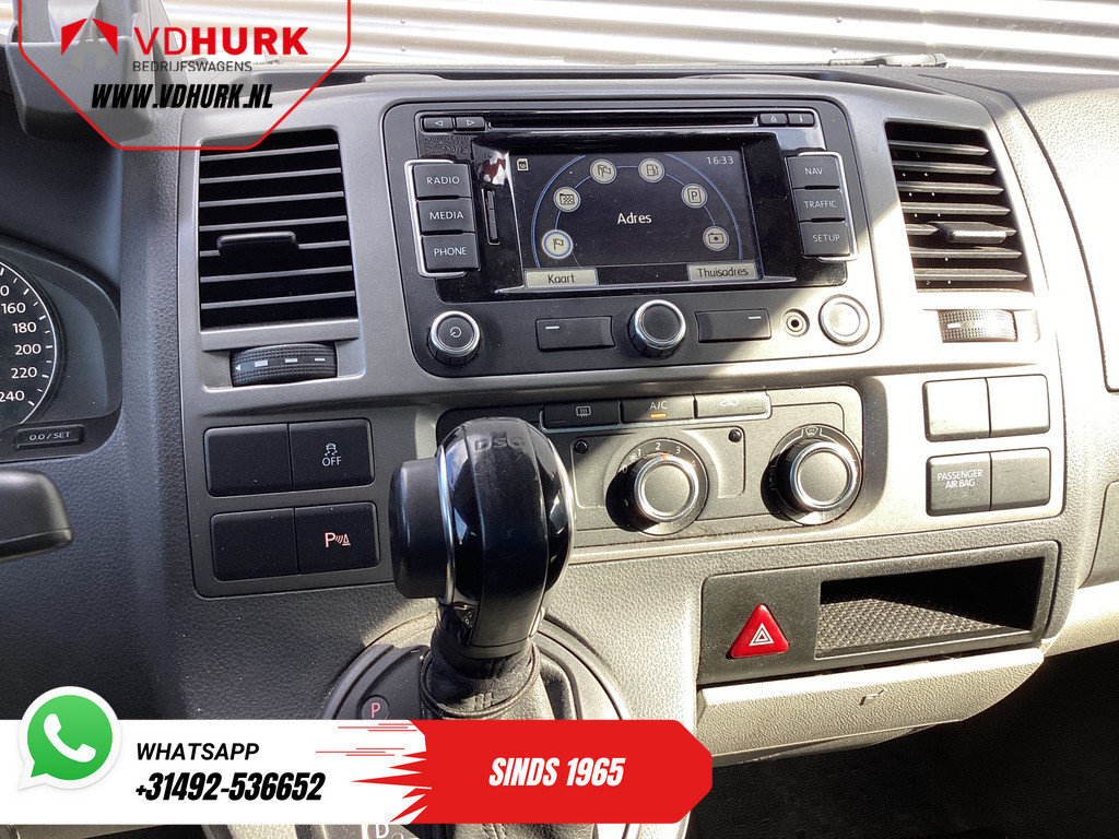 Volkswagen Transporter 2.0 TDI 140 pk DSG Aut. L2 Dubbel Cabine DC EXPORT 2.5t Trekverm./ Cruise/ Airco/ PDC V+A/ LMV 11