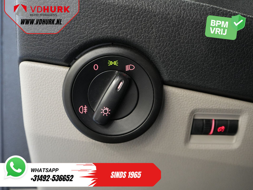 Volkswagen Transporter 2.0 TDI 140 pk DSG Aut. L2 Highline BPM VRIJ! LED/ 2x schuifdeur/ Stoelverw./ Standkachel/ Riem V.V/ Sidebars/ 18LMV/ Camera/ Cruise/ Trekhaak/ Airco 18