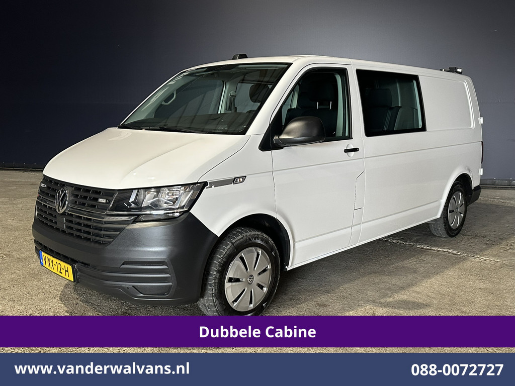 Volkswagen Transporter 2.0 TDI 150pk Automaat L2H1 Dubbele Cabine Euro6 Airco | 5-Zits | Camera | Apple Carplay Android Auto, Cruisecontrol, 2500kg Trekhaak 10