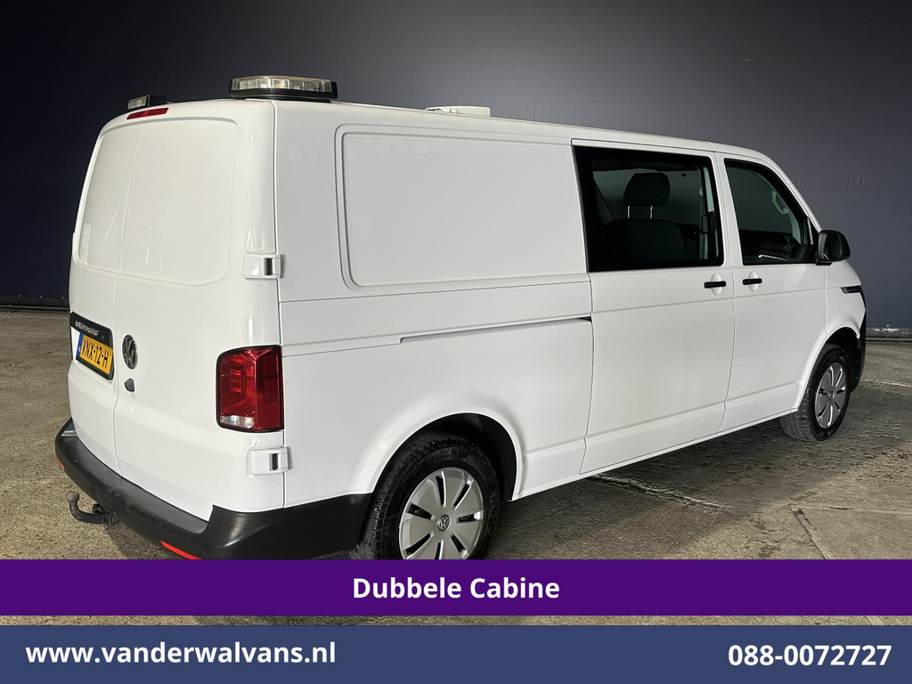 Volkswagen Transporter 2.0 TDI 150pk Automaat L2H1 Dubbele Cabine Euro6 Airco | 5-Zits | Camera | Apple Carplay Android Auto, Cruisecontrol, 2500kg Trekhaak 13