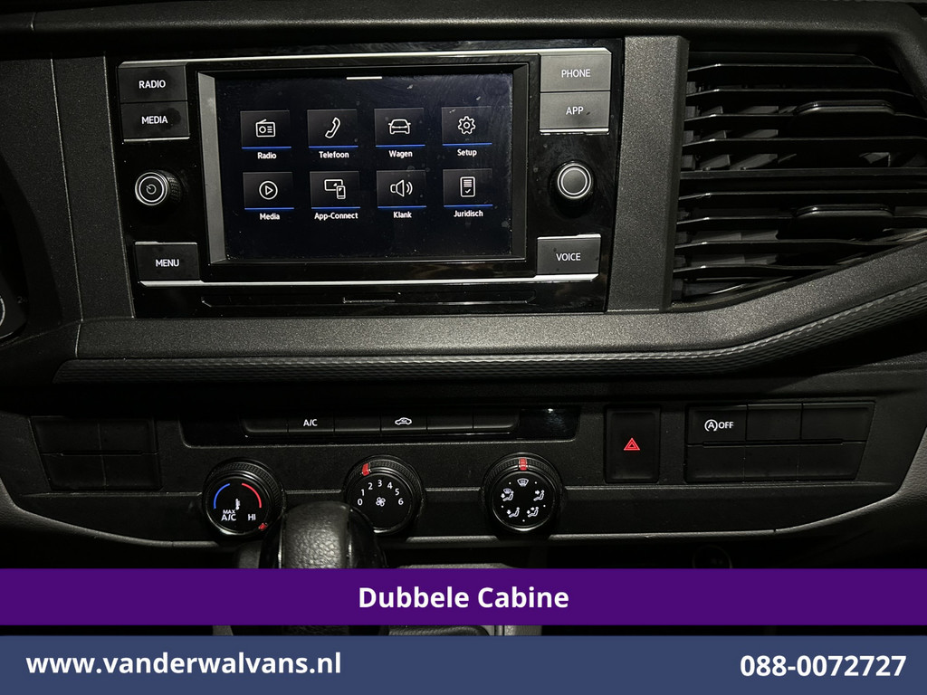 Volkswagen Transporter 2.0 TDI 150pk Automaat L2H1 Dubbele Cabine Euro6 Airco | 5-Zits | Camera | Apple Carplay Android Auto, Cruisecontrol, 2500kg Trekhaak 17