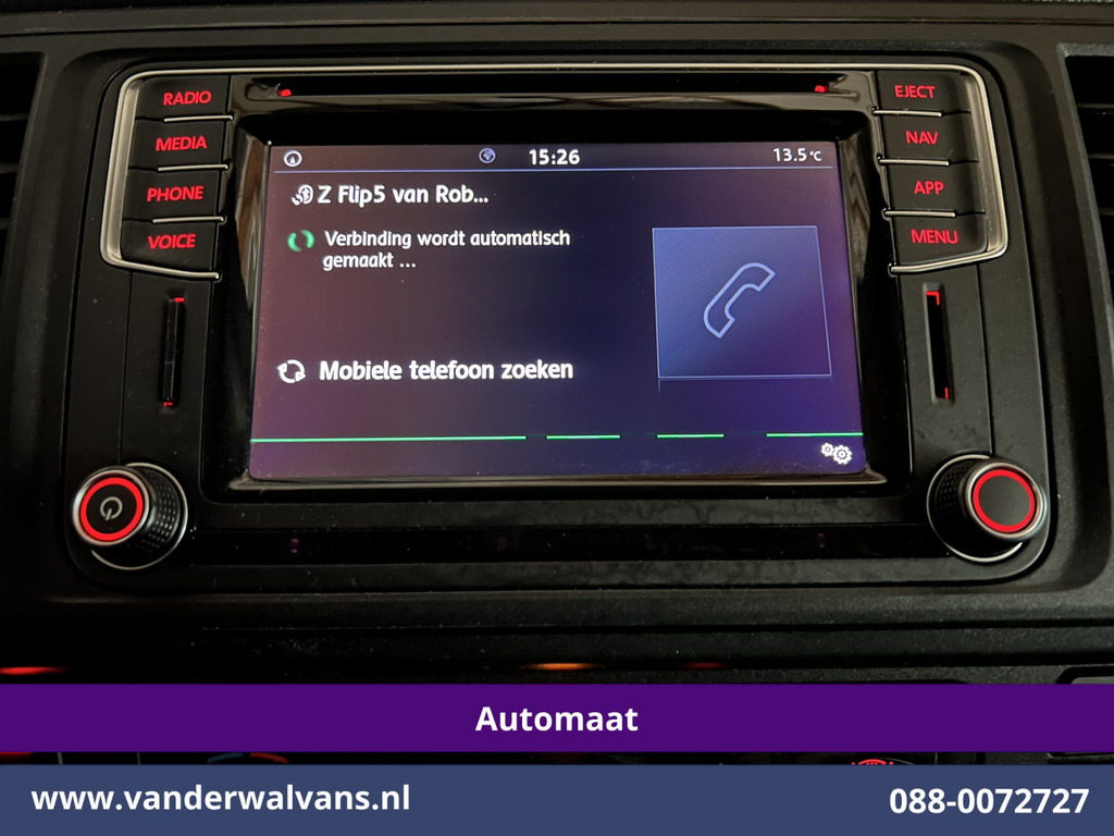 Volkswagen Transporter 2.0 TDI 150pk Automaat L2H1 inrichting Euro6 Airco | 2500kg Trekhaak | Omvormer | Navigatie, Apple Carplay, Cruisecontrol, Android Auto, Parkeersensoren, Bijrijdersbank 20