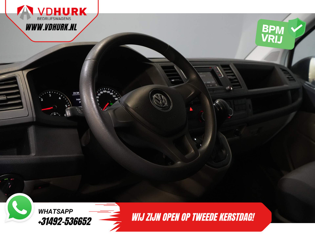 Volkswagen Transporter 2.0 TDI 150 pk DSG Aut. (Demo) BPM VRIJ! 2.5t Trekhaak/ Airco/ Deuren 13