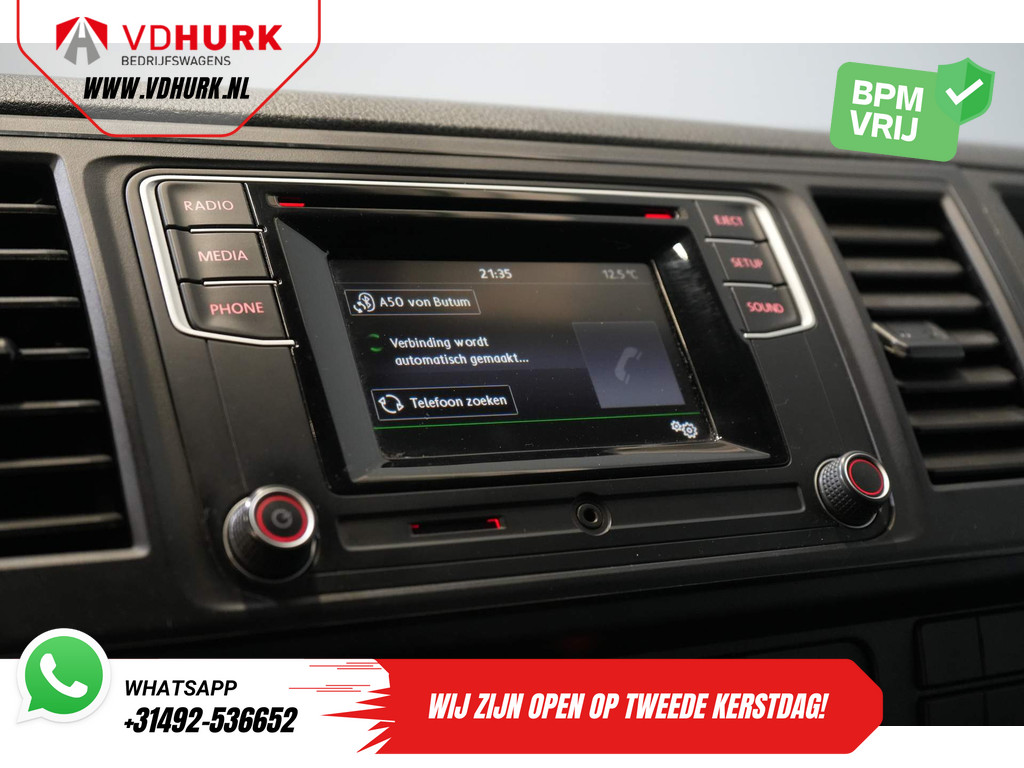 Volkswagen Transporter 2.0 TDI 150 pk DSG Aut. (Demo) BPM VRIJ! 2.5t Trekhaak/ Airco/ Deuren 17