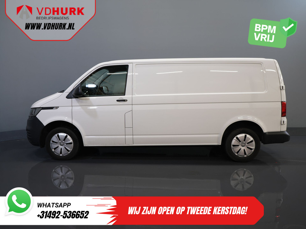 Volkswagen Transporter 2.0 TDI 150 pk DSG Aut. L2 BPM VRIJ! Adapt.Cruise/ Standkachel/ Stoelverw./ Carplay/ Camera/ PDC/ Trekhaak/ Airco 10