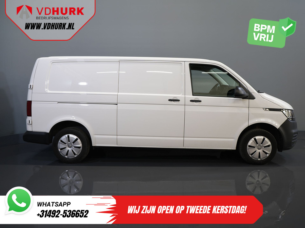 Volkswagen Transporter 2.0 TDI 150 pk DSG Aut. L2 BPM VRIJ! Adapt.Cruise/ Standkachel/ Stoelverw./ Carplay/ Camera/ PDC/ Trekhaak/ Airco 11