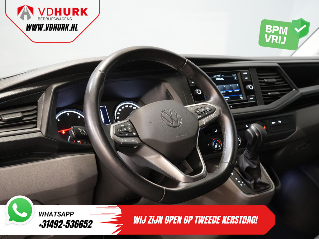 Volkswagen Transporter 2.0 TDI 150 pk DSG Aut. L2 BPM VRIJ! Adapt.Cruise/ Standkachel/ Stoelverw./ Carplay/ Camera/ PDC/ Trekhaak/ Airco 14