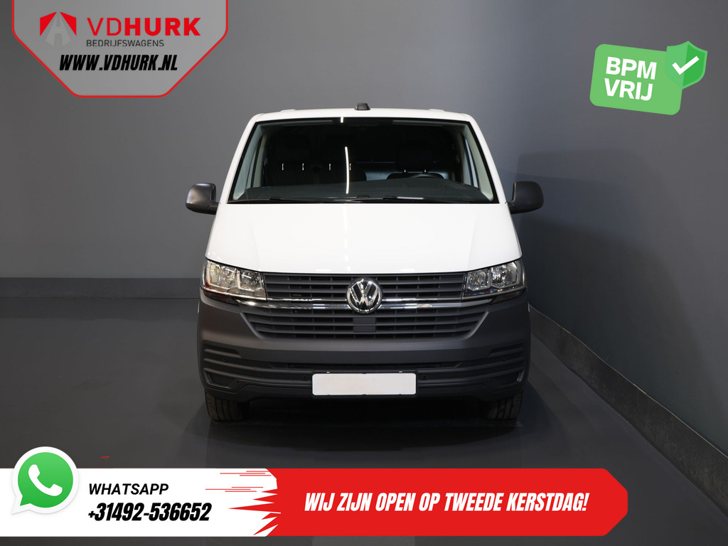Volkswagen Transporter 2.0 TDI 150 pk DSG Aut. L2 BPM VRIJ! Adapt.Cruise/ Standkachel/ Stoelverw./ Carplay/ Camera/ PDC/ Trekhaak/ Airco 7