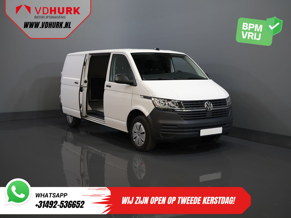 Volkswagen Transporter 2.0 TDI 150 pk DSG Aut. L2 BPM VRIJ! Adapt.Cruise/ Standkachel/ Stoelverw./ Carplay/ Camera/ PDC/ Trekhaak/ Airco 9