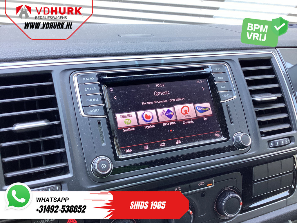 Volkswagen Transporter 2.0 TDI 150 pk DSG Aut. L2 LED/ Adapt.Cruise/ Alarm III/ 2.5t trekverm./ Carplay/ Navi/ Camera/ PDC/ LMV/ Airco 16
