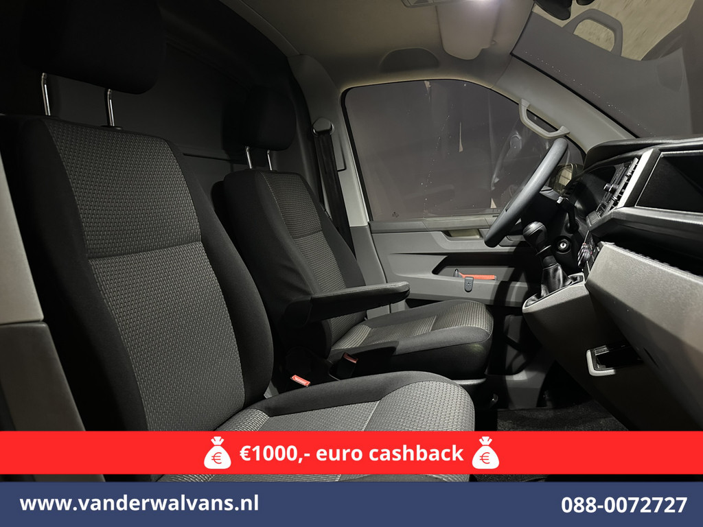 Volkswagen Transporter 2.0 TDI 150pk L2H1 Euro6 Airco | 2500kg Trekhaak | Apple Carplay | Android Auto | Imperiaal Parkeersensoren, Cruisecontrol 7