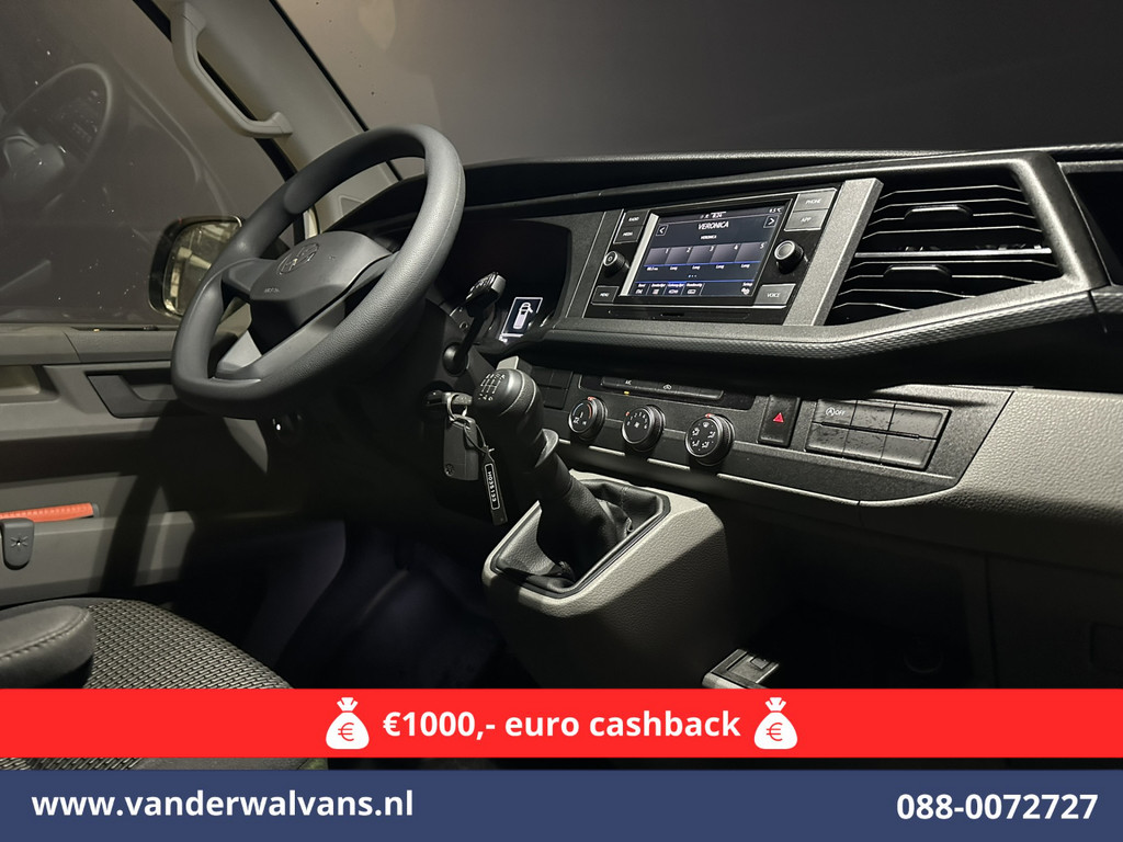 Volkswagen Transporter 2.0 TDI 150pk L2H1 Euro6 Airco | 2500kg Trekhaak | Apple Carplay | Android Auto | Imperiaal Parkeersensoren, Cruisecontrol 8