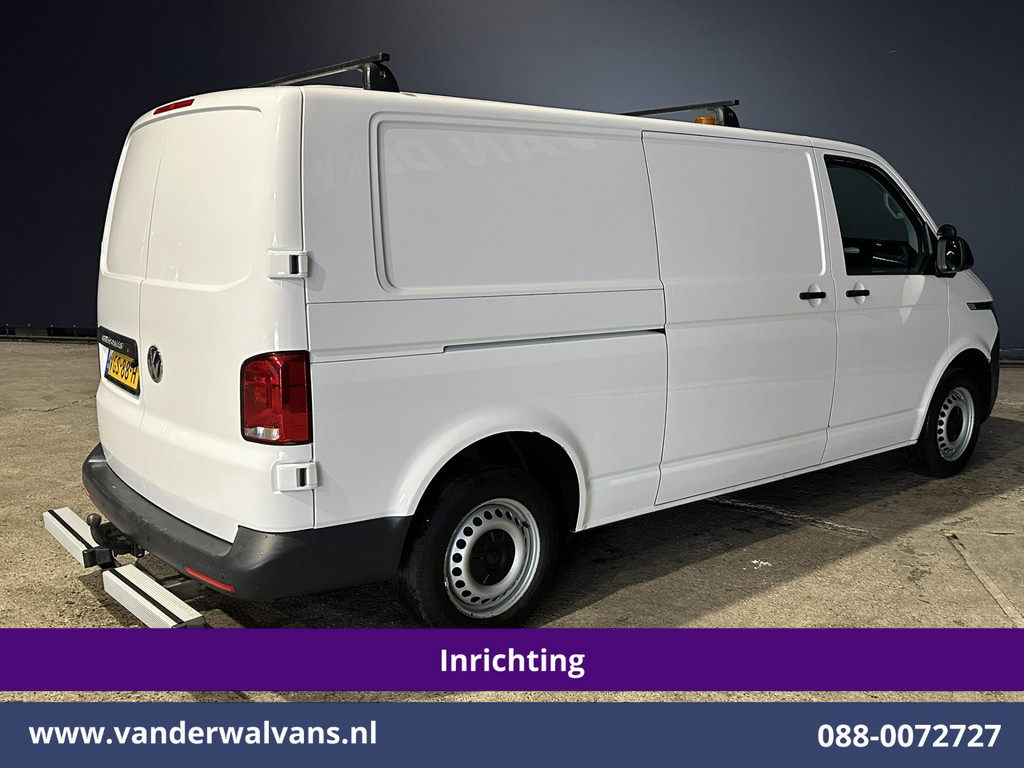 Volkswagen Transporter 2.0 TDI 150pk L2H1 Inrichting Euro6 Airco | Omvormer | Camera | 2500kg Trekhaak | Apple Carplay Android Auto, Cruisecontrol, Parkeersensoren 12