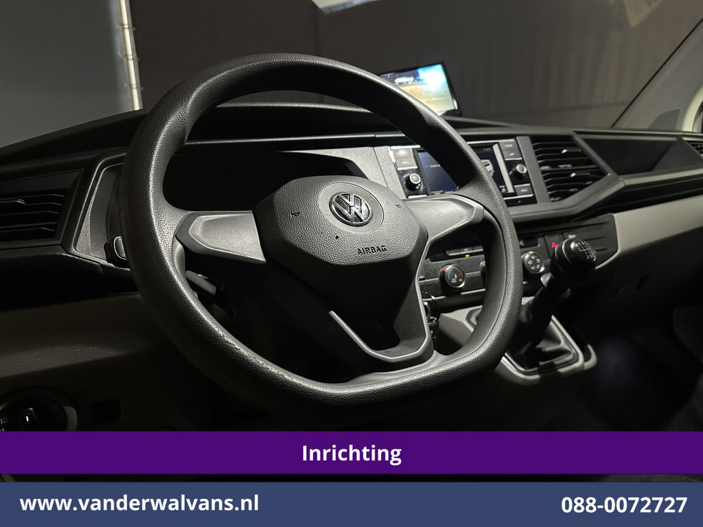 Volkswagen Transporter 2.0 TDI 150pk L2H1 Inrichting Euro6 Airco | Omvormer | Camera | 2500kg Trekhaak | Apple Carplay Android Auto, Cruisecontrol, Parkeersensoren 16