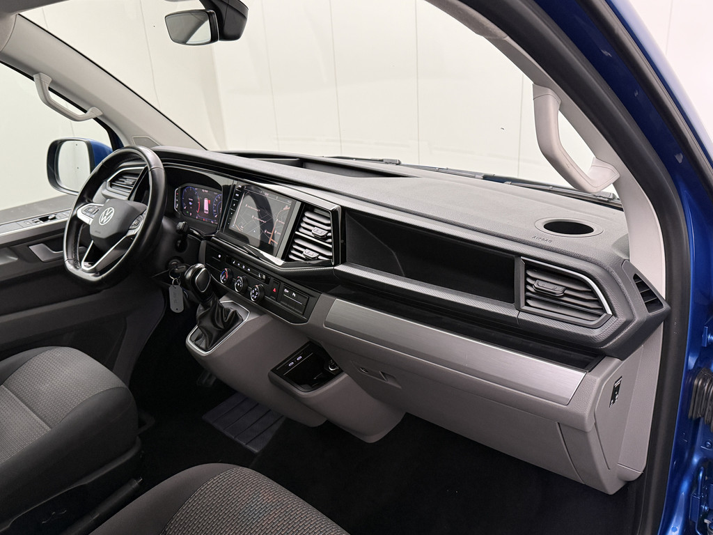 Volkswagen Transporter 2.0TDI 204PK DSG Automaat Bulli Dubbele Cabine | Led | Digital Cockpit | Navigatie | Multimedia | Privacy Glass 19