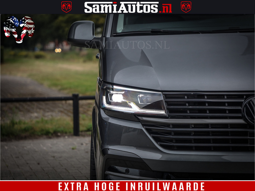 Volkswagen Transporter 2.0 TDI 20 INCH WIELEN | FULL LED | ZEER MOOI | LANG | CAMERA | NAVI | BREMBO COVER | SIDESTEP | TREKHAAK | DUBBELE DEUR (A) | TOP STAAT | | L2H1 | 11
