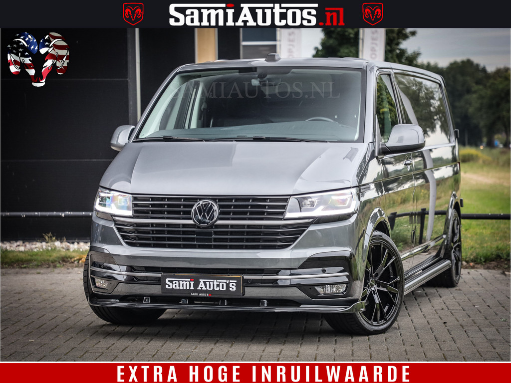 Volkswagen Transporter 2.0 TDI 20 INCH WIELEN | FULL LED | ZEER MOOI | LANG | CAMERA | NAVI | BREMBO COVER | SIDESTEP | TREKHAAK | DUBBELE DEUR (A) | TOP STAAT | | L2H1 | 7