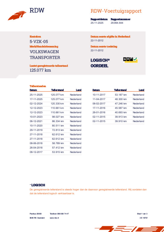 Volkswagen Transporter 2.0 TDI AUTOMAAT Airco/Cruise/Marge 125.077 km.! 9