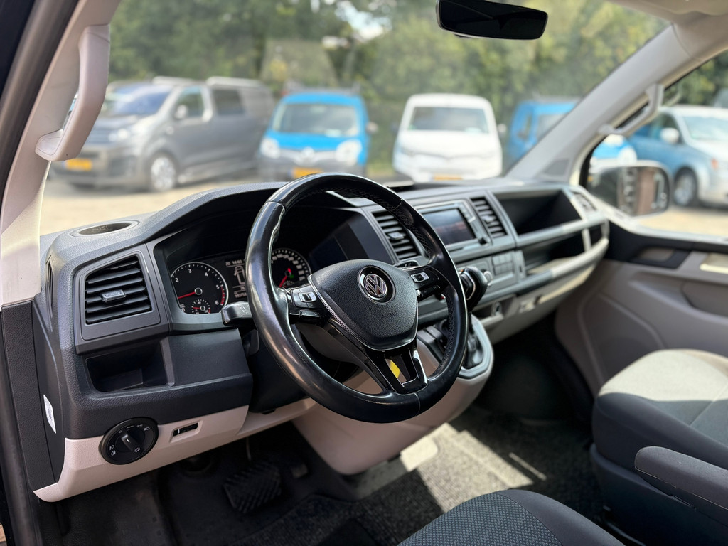 Volkswagen Transporter 2.0 TDI L1H2 Highline 150 PK|1e EIG|NAP|EURO6|AUTOMAAT|airco|cruise|apple carplay|voorruitverwarming|navi 15