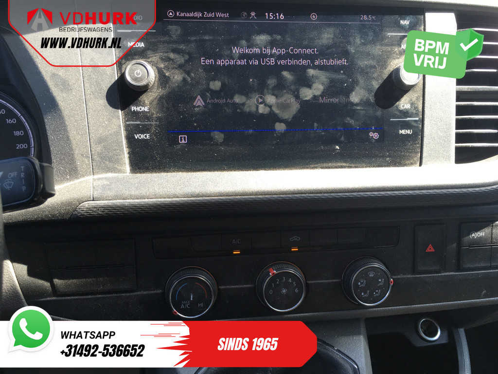 Volkswagen Transporter 2.0 TDI L2 BPM VRIJ! Imperiaal/ Carplay/ Airco/ Cruise/ PDC/ Trekhaak 11