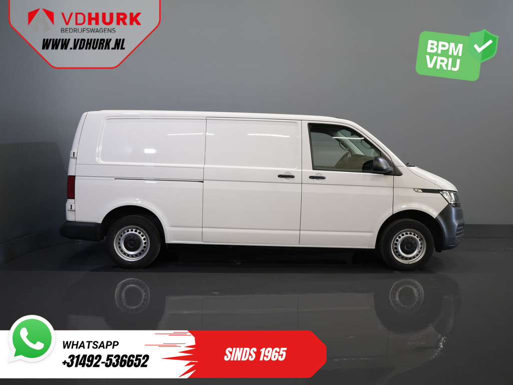 Volkswagen Transporter 2.0 TDI L2 BPM VRIJ! NL Auto/ Carplay/ Cruise/ Airco/ Navi/ PDC 11