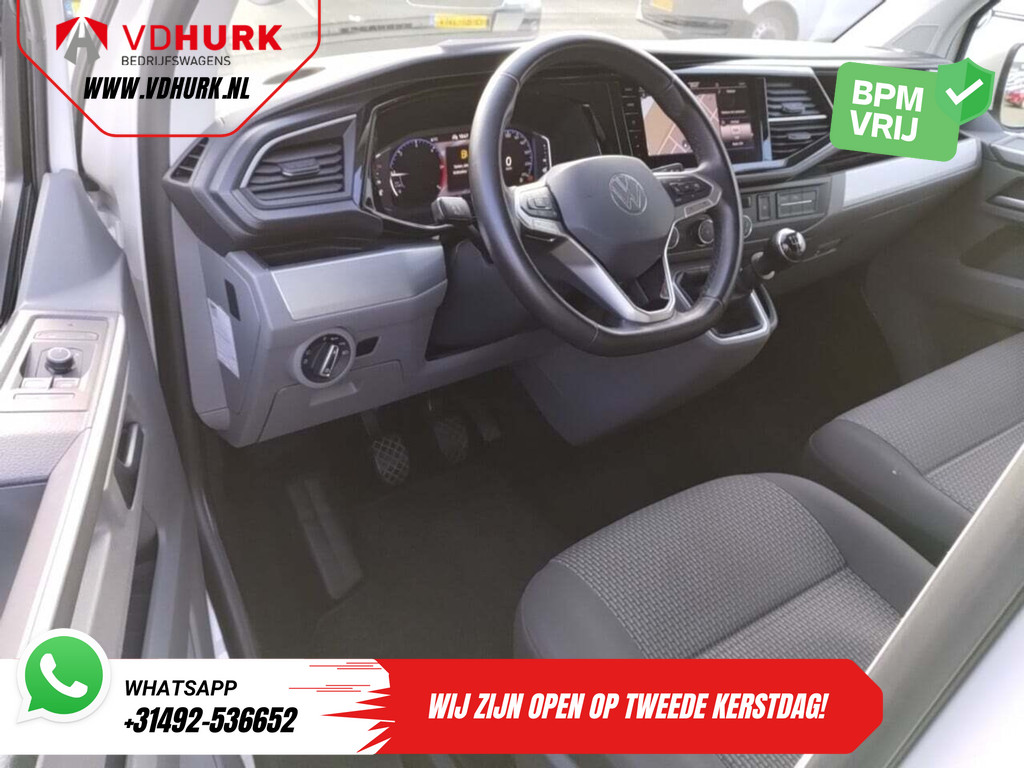 Volkswagen Transporter 2.0 TDI L2 BULLI BPM VRIJ! NL Auto/ LED/ Adapt. Cruise/ Virtual Cockpit/ 17 LMV/ Carplay/ PDC/ Airco 12