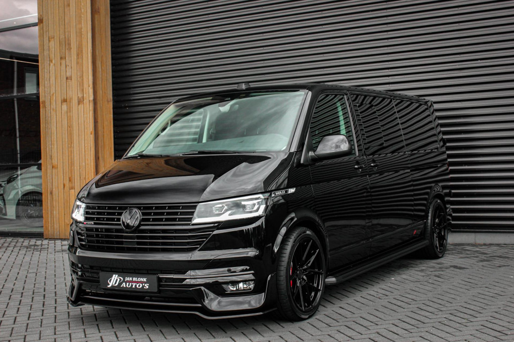 Volkswagen Transporter 2.0 TDI L2H1 199PK BULLI DC 4MOTION DUBBEL CABINE / KUIPSTOELEN / FULL OPTINS / LEDERENBEKLEDING/FULL BLACK 12