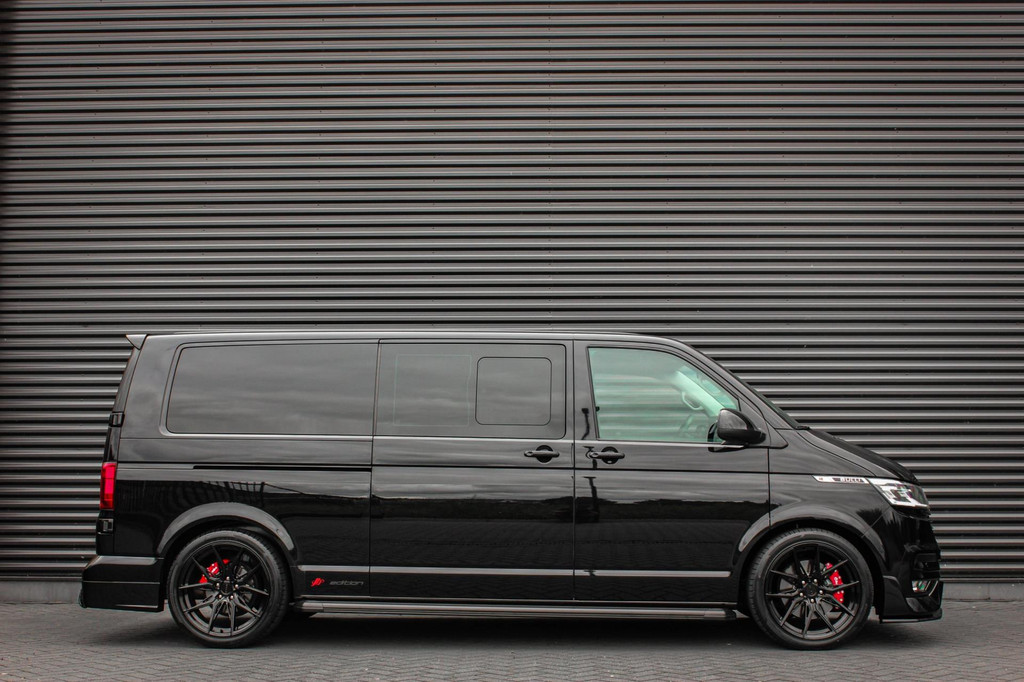 Volkswagen Transporter 2.0 TDI L2H1 199PK BULLI DC 4MOTION DUBBEL CABINE / KUIPSTOELEN / FULL OPTINS / LEDERENBEKLEDING/FULL BLACK 7