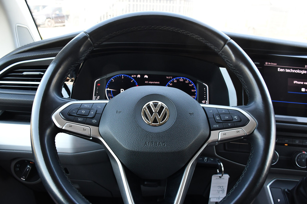 Volkswagen Transporter 2.0 TDI L2H1 30 DC Bulli Virtual, Adaptieve Cruise, 199PK, LED, Electrische deur, Stoelverwarming, Trekhaak, Uniek! 15