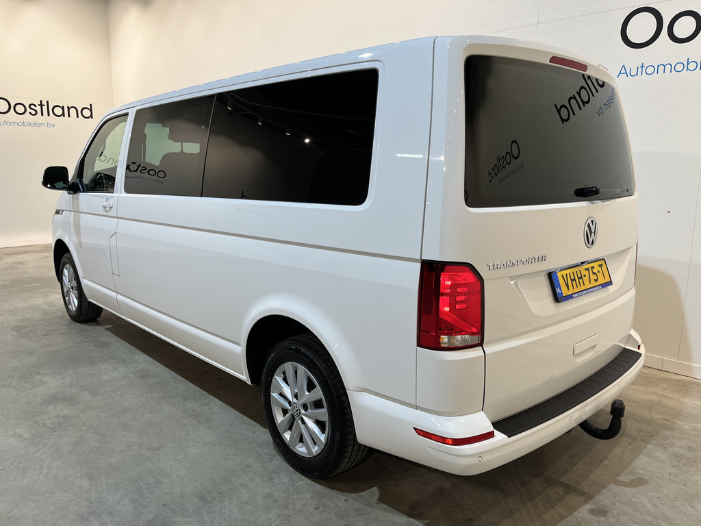 Volkswagen Transporter 2.0 TDI L2H1 30 DC Dubbel Cabine 150 PK Automaat / Euro 6 / Airco / Cruise Control / Camera / CarPlay / Trekhaak / Navigatie / Klep 16