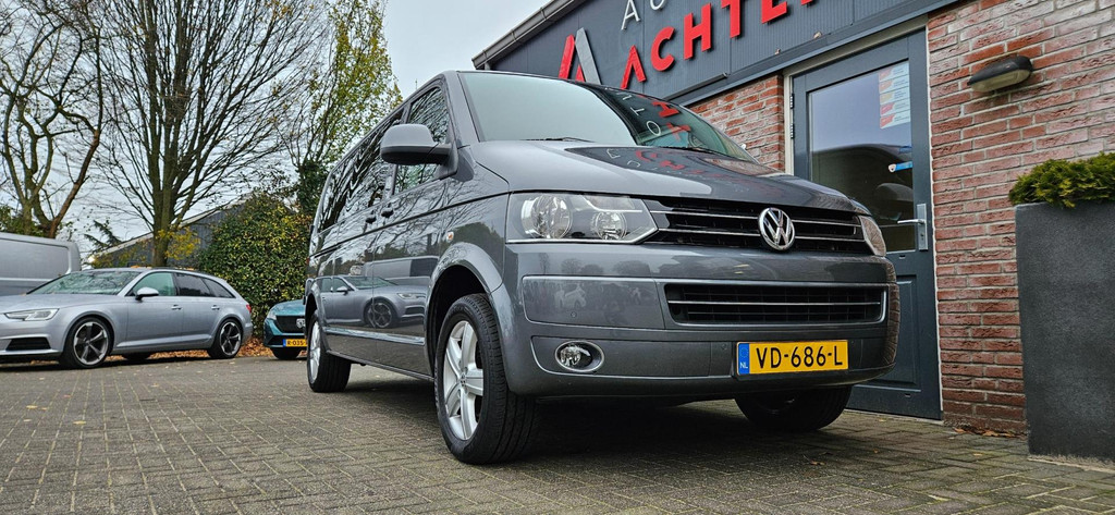Volkswagen Transporter 2.0 TDI L2H1 DC Comfortline Dubbele Cabine! Mooie/Nette Bus! 140PK! 6-Zitplaatsen! 13