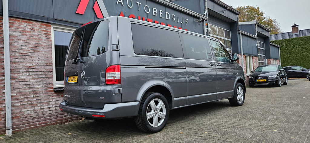 Volkswagen Transporter 2.0 TDI L2H1 DC Comfortline Dubbele Cabine! Mooie/Nette Bus! 140PK! 6-Zitplaatsen! 7