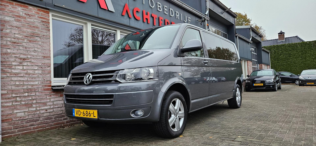 Volkswagen Transporter 2.0 TDI L2H1 DC Comfortline Dubbele Cabine! Mooie/Nette Bus! 140PK! 6-Zitplaatsen! 9