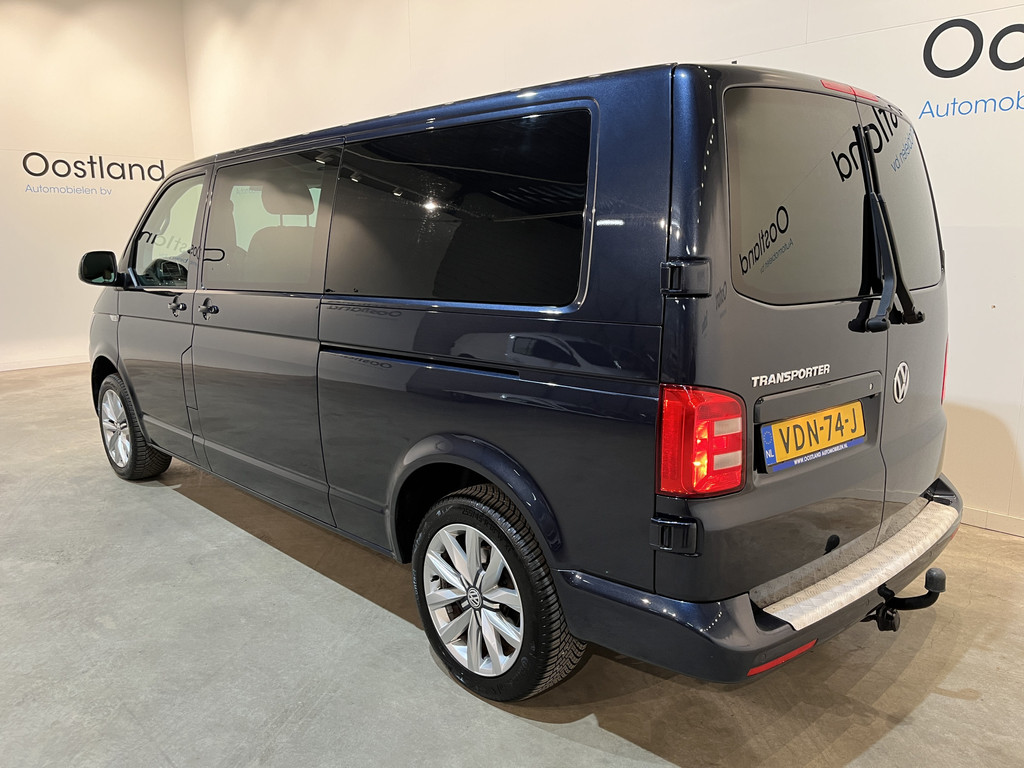 Volkswagen Transporter 2.0 TDI L2H1 DC Dubbel Cabine 204 PK Automaat / Schuifdeur L + R / Airco / Cruise Control / CarPlay / Trekhaak / Camera / Leder / Navigatie 9