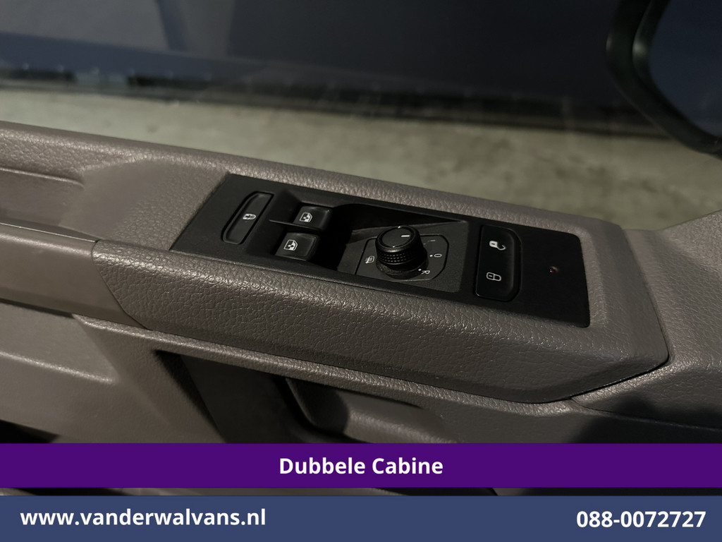Volkswagen Transporter 2.0 TDI L2H1 Dubbele Cabine Euro6 Airco | 2200kg Trekhaak | Apple Carplay Cruiscontrol, Android Auto, 5-Zits, Parkeersensoren 16