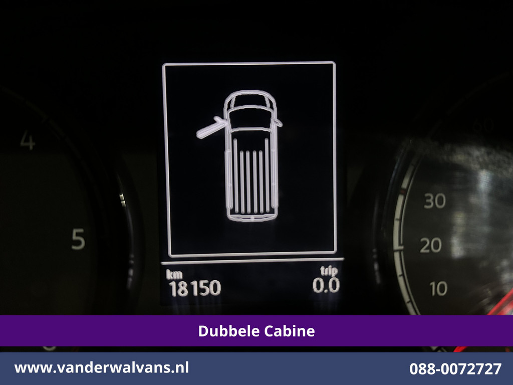 Volkswagen Transporter 2.0 TDI L2H1 Dubbele Cabine Euro6 Airco | 5-Zits | Navigatie | Trekhaak | Apple Carplay Android Auto, Cruisecontrol, Parkeersensoren 20