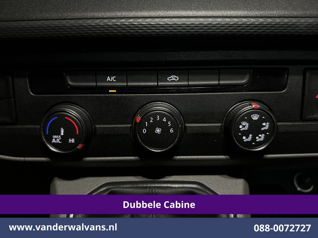 Volkswagen Transporter 2.0 TDI L2H1 Dubbele Cabine Euro6 Airco | 5-Zits | Navigatie | Trekhaak | Apple Carplay Android Auto, Cruisecontrol, Parkeersensoren 7