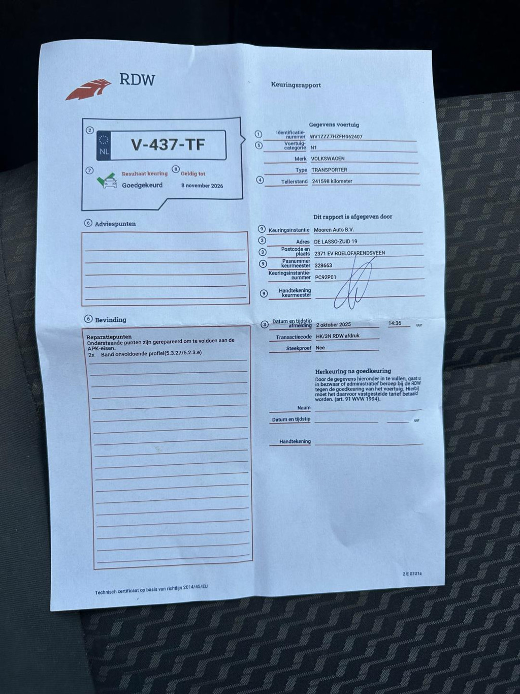 Volkswagen Transporter 2.0TDi,132kw/180pk,E5,AIRCO,11-2014 14