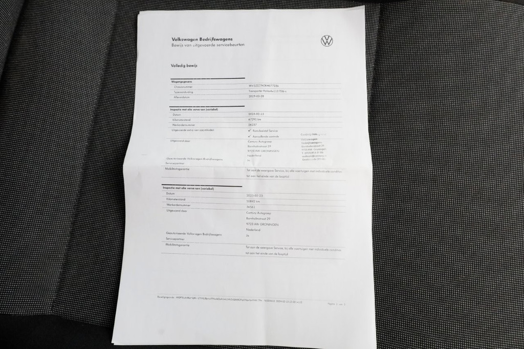 Volkswagen Transporter 2.0 TSI 150pk Benzine L2H3 Trendline Airco/Camera BPM-VRIJ 03-2019 7