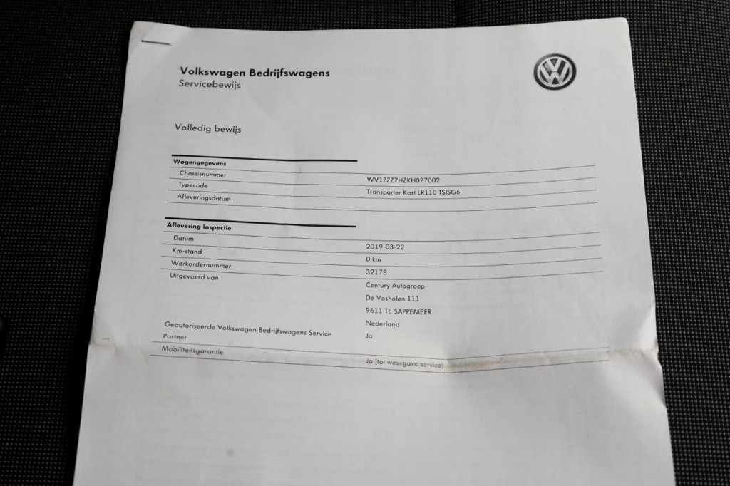 Volkswagen Transporter 2.0 TSI 150pk Benzine L2H3 Trendline Airco/Camera BPM-VRIJ 03-2019 7