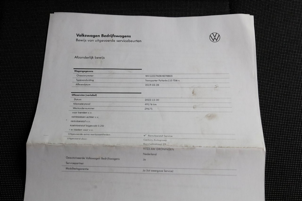 Volkswagen Transporter 2.0 TSI 150pk Benzine L2H3 Trendline Airco/Camera BPM-vrij 03-2019 9