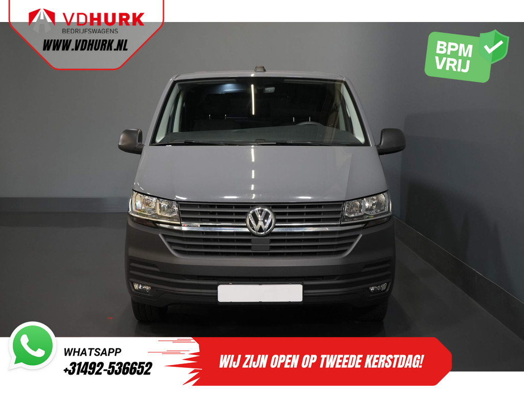 Volkswagen Transporter T6.1 2.0 TDI 150 Pk DSG Aut. L2 BPM VRIJ! DC Dubbel Cabine 4Motion/ Carplay/ Camera/ PDC/ Cruise/ Airco/ 4x4 7