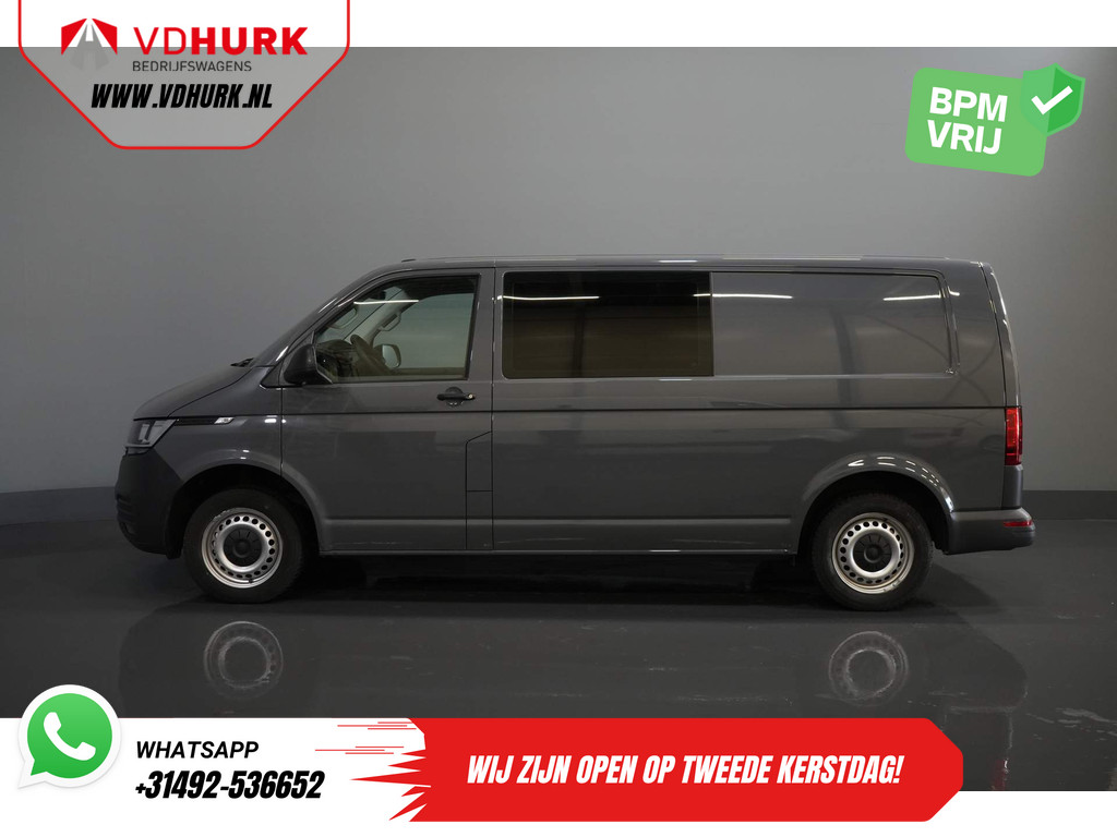 Volkswagen Transporter T6.1 2.0 TDI 150 Pk DSG Aut. L2 BPM VRIJ! DC Dubbel Cabine 4Motion/ Carplay/ Camera/ PDC/ Cruise/ Airco/ 4x4 9