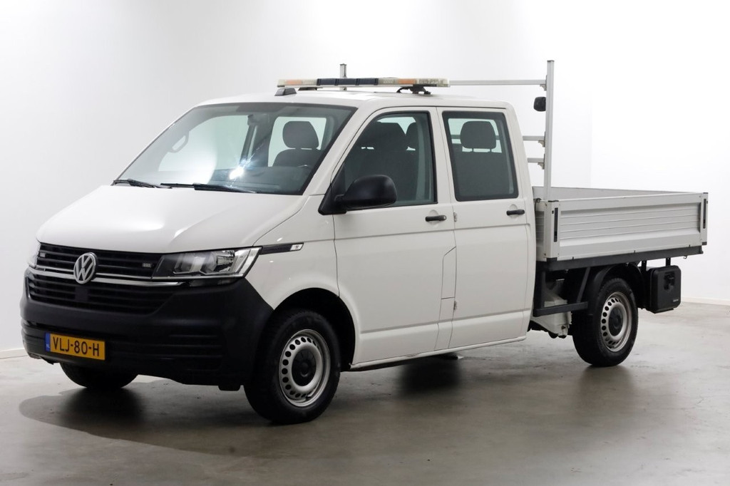Volkswagen Transporter T6.1 2.0 TDI 150pk DSG-Automaat 4-Motion 4x4 D.C. Open Laadbak 08-2021 10