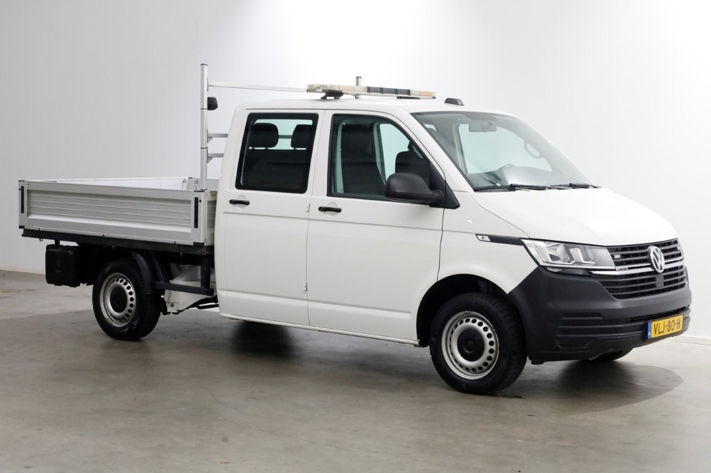 Volkswagen Transporter T6.1 2.0 TDI 150pk DSG-Automaat 4-Motion 4x4 D.C. Open Laadbak 08-2021 12
