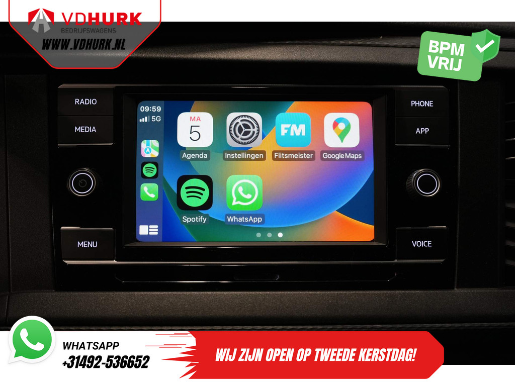 Volkswagen Transporter T6.1 2.0 TDI 150 pk DSG Aut. DEMO BPM VRIJ! Adapt. Cruise/ Stoelverw./ Carplay/ PDC/ Airco 19